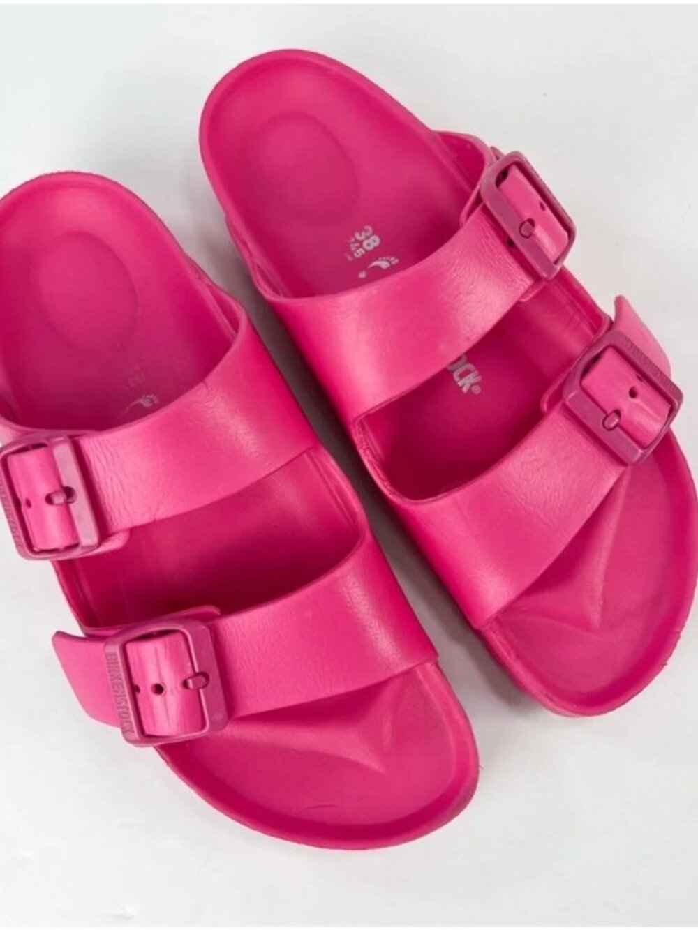 Birkenstock Arizona Eva Slide Sandals Pink size 38 US Women’s 7-7.5